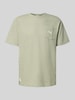 PUMA PERFORMANCE Relaxed fit T-shirt met borstzak Lichtgroen
