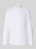 SEIDENSTICKER Slim Fit Business-Hemd mit Kentkragen Weiss