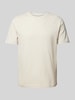 Marc O'Polo Regular Fit T-Shirt aus reiner Baumwolle Beige