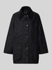Barbour Oversized gewaxt jack van puur katoen, model 'BEAUFORT' Zwart