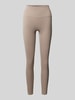 Stronger Legging met brede, elastische band Taupe