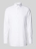 OLYMP Koszula biznesowa o kroju Modern Fit z kołnierzykiem typu kent Biały