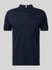 Tommy Hilfiger Regular Fit Poloshirt mit Logo-Stitching Marine