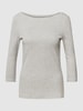 Montego 3/4-Shirt aus Baumwolle Silber meliert