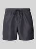 Calvin Klein Underwear Badehose mit Label-Stitching Black