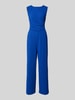 Swing Jumpsuit met ronde hals Koningsblauw
