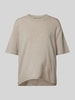 (The Mercer) N.Y. Kaschmir-T-Shirt mit Rollsaum Taupe