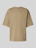 Jack & Jones T-Shirt mit geripptem Rundhalsausschnitt Modell 'CHARGE' Beige