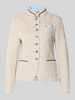 White Label Slim Fit Blazer aus Leinen-Baumwoll-Mix Sand