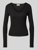 Calvin Klein Jeans Longsleeve mit Label-Patch Black