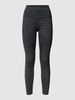 NIKE TRAINING Leggings mit Animal-Print Anthrazit