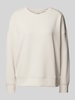 Christian Berg Woman Sweatshirt mit Rundhalsausschnitt Ecru