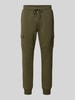 Polo Ralph Lauren Slim fit sweatpants met cargozakken Olijfgroen