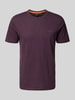 BOSS Orange T-Shirt mit Label-Print Modell 'Tegood' Purple