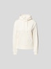 Lala Berlin Hoodie mit Label-Stitching Beige