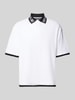 Versace Jeans Couture Poloshirt met labelprint Wit