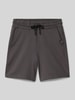 Garcia Regular Fit Bermudas mit Eingrifftaschen Graphit