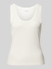 Marc O'Polo DENIM Regular-Fit Tanktop aus reiner Baumwolle Offwhite