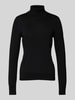 BOSS Strickpullover mit Rollkragen Modell 'Fasecta' Black