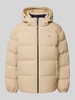 Tommy Jeans Regular fit donsjack met veren Beige