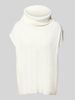 Christian Berg Woman Relaxed Fit Pullunder aus Viskose-Mix mit Rollkragen Offwhite