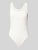 ONLY Slim Fit Body aus Baumwoll-Mix Modell 'VINI' Weiss