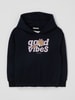 Tom Tailor Hoodie met tekstprint Marineblauw