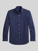 Polo Ralph Lauren Regular Fit Freizeithemd aus Baumwoll-Mix Marine