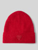 Jake*s Casual Mütze mit Woll-Anteil Rot