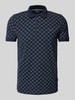 JOOP! Collection Regular Fit Poloshirt mit Label-Stitching Modell 'Paigam' Dunkelblau