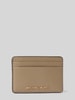 MICHAEL Michael Kors Kartenetui mit Label-Applikation Modell 'JET SET' Taupe