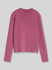 Tom Tailor Denim Sweter z golfem typu mock neck Mocnoróżowy