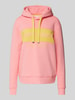 Christian Berg Woman Hoodie mit Statement-Print Pink