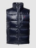 Polo Ralph Lauren Donsbodywarmer met opstaande kraag Donkerblauw