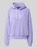 Polo Ralph Lauren Bluza z kapturem o kroju comfort fit z mieszanka bawełny Lawendowy