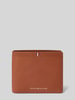 Tommy Hilfiger Portemonnaie aus echtem Leder Modell 'CORP CC AND COIN' Cognac
