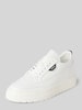 Antony Morato Leren sneakers met plateauzool, model 'FLINT IN CALF' Wit