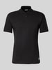 EA7 Emporio Armani Koszulka polo z naszywką z logo Czarny