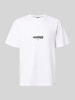 The North Face Relaxed Fit T-Shirt aus reiner Baumwolle mit Logo-Print Weiss