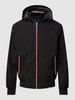 Wellensteyn Funktionsjacke mit Kontraststreifen Modell 'COLLEGE' Schwarz