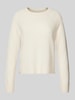 Weekend Max Mara Kaschmirstrickpullover mit Rundhalsausschnitt Modell 'TAGO' Ecru