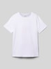 s.Oliver RED LABEL Regular Fit T-Shirt aus reiner Baumwolle Weiss
