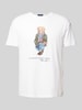 Polo Ralph Lauren T-Shirt mit Label-Print Weiss