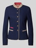 WHITE LABEL Blazer met opstaande kraag Marineblauw