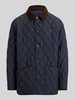 Polo Ralph Lauren Regular Fit Steppjacke mit Cord Umlegekragen Marine