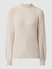 Christian Berg Woman Pullover mit Woll-Anteil Beige