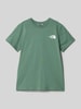 The North Face T-shirt van zuiver katoen Olijfgroen