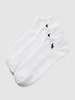 Polo Ralph Lauren Underwear Sneakersocken aus elastischem Baumwoll-Mix im 3er-Pack Weiss