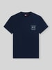 Tommy Jeans regular fit T-shirt van puur katoen met rugprint Marineblauw