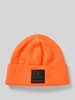 FIRE + ICE Strickmütze aus Schurwoll-Mix Modell 'TAREK' Orange